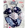 thumbnail image 4 of Sanrio Bra Set Hello Kitty Kawaii Sweet Underwear Panties and Bra Set Push-Up Bra Comic Underwear Sexy Pure Desire Bra Girl Gift, 4 of 4
