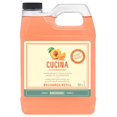 thumbnail image 1 of Fruits & Passion Cucina Peach and Mandarin Hand Soap 1L Refill, 1 of 8