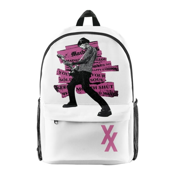 Machine Gun Kelly Backpacks Cosplay MGK Merch Bags Fashion Rucksack