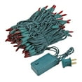 thumbnail image 3 of Novelty Lights Red 140 Light Incandescent Chasing Mini Christmas String Lights 46.5 Feet, 3 of 4