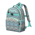 thumbnail image 2 of Boho Bohemia Geometric Line Art Backpack for School,Cute School Bag,Schoolbag with Adjustable Shoulder Straps & Padded Back,15.25"x11.5"x5.25", 2 of 6
