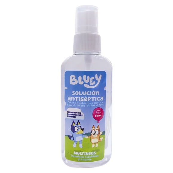 Solución Antiséptica Zuum Bluey 60 ml