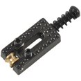 thumbnail image 3 of 6 Roller Bridge Tremolo Saddles With Wrench For Fender Strat Tele Electric Guitar Black, 3 of 5