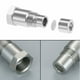 thumbnail image 4 of Adaptador de extensión del sensor de O2 de acero inoxidable | Conector de filtro de sensor de oxígeno | Rosca de 18x1,5 mm | Revisión de la reparación de la luz del motor | Accesorio de modificación, 4 of 8