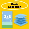 thumbnail image 3 of Post-it Notes Super Sticky R330R-6SST 3 in. x 3 in. 100 Percent Recycled Paper Super Sticky Notes - Oasis (6-Pads/Pack), 3 of 10