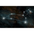 thumbnail image 2 of Artists depiction of the constellation Leo the Lion Poster Print, 2 of 2