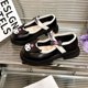 thumbnail image 1 of Zapatos de cuero pequeños para niñas 2024, nuevos zapatos de princesa fragantes pequeños para niños de primavera y otoño, zapatos de suela blanda para niñas de estilo primaveral que salen a la calle, 1 of 5