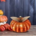thumbnail image 7 of Coolmade Fall Decor Light Up Mason Jar Lid Pumpkin Fall Decorations for Home Kitchen Farmhouse Autumn Thanksgiving Porch Table Mantle,Orange, 7 of 7