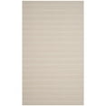 thumbnail image 5 of SAFAVIEH Montauk Randall Geometric Striped Cotton Area Rug, Ivory/Grey, 6' x 6' Round, 5 of 10