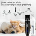 thumbnail image 2 of Dog Clippers Grooming Kit Hair Clipper -4 in 1Low Noise -Rechargeable-Cordless Quiet Paw Trimmer Nail Grinder, Trimmer Grooming for Thick Hair&Coats,Pet Shaver for Small and Large Dogs Cats, 2 of 5