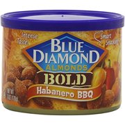 Blue Diamond Almonds Bold Habanero Bbq 6 Oz. - 2 Pack
