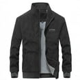 thumbnail image 1 of FYEGRE Men's Lightweight Softshell Jacket with Outdoor Windbreaker Hooded Zipper Pockets Comfortable Streetwear Travel Layering Piece for Daily Use Black XXL, 1 of 1