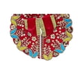 thumbnail image 2 of Ladoo Laddu Gopal Dress Cloth Bhagwan Poshak of Indian God Bal Krishna Dev Vastra for Metal Idol Statue (Size:- 1 No. Dia :- 5") (Pink), 2 of 4