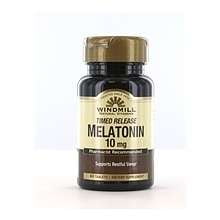 Windmill Melatonin Timed Release 10 mg, 60 Ct