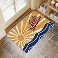 thumbnail image 5 of Summer Decor Door Mat - Summer Welcome Mats Outdoor Doormat Non Slip Rubber Decorative Front Door Mats Indoor Rug 17" x 30", 5 of 6