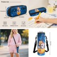 thumbnail image 7 of KUIFORTI Capybara Cute Print Fashion Backpack with Lunchbox Girls School Bag Pencil Pouch Water Bottle Sleeve Kid Backpack Set of 4 for Elementary Primary Middle School, 7 of 7