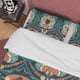 thumbnail image 2 of Juego de cama retro floral, funda nórdica geométrica, funda nórdica color mate,, 2 of 6
