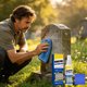 thumbnail image 4 of CaiYueKe Tombstone Cleaner Kit, 100ml Surface Cleaner and Polisher, Weatherproof Stone Care, Cleaning Solution and Towel Set, Gravestone Restorer, Stone Protector, Easy to Use Cleaner, 4 of 9