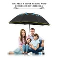 thumbnail image 5 of Kalolary 62 Inch Extra Oversize Large Compact Golf Umbrella，Double Canopy Vented Windproof Waterproof Stick Umbrellas for women & men, 5 of 8