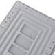 thumbnail image 5 of de de 2 piezas en tablero de abalorios Bandeja para manualidades de bricolaje con bandada gris, 5 of 9