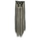 thumbnail image 1 of Extensiones de cabello largo con clip, estilo Remy, peluca completamente recta, 1 of 4