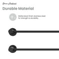 thumbnail image 4 of Claire 3-Bar Electric Towel Warmer in Matte Black, 4 of 10
