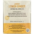 Celestial Seasonings Jammin' Lemon Ginger Herbal Tea Bags, 20 Count