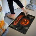 thumbnail image 2 of Halloween Pumpkin Rug Decorative Doormat for Living Room Bedroom Entryway Soft Velvet Carpet a 75x45cm, 2 of 4