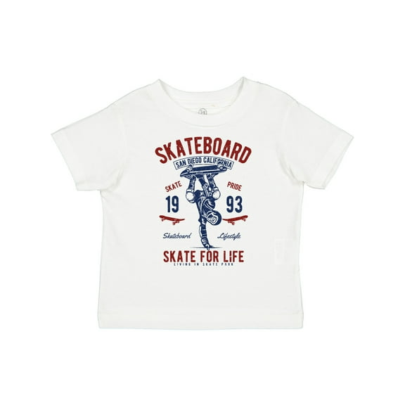 Inktastic Skateboard for Life Boys or Girls Toddler T-Shirt