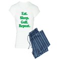 thumbnail image 1 of CafePress - Eat Sleep Golf - Women's Light Pajamas, 1 of 1