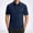c01Blue, variant on USNSM Men's Golf Shirts Summer Solid Color Short Sleeve Soft Lightweight Breathable Quick Dry Athletic Shirts for Men Green S