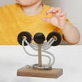 thumbnail image 6 of Wooden Rope Puzzle Disentanglement Puzzle Portable Threading Rope Loop Puzzle for Memory Reasoning Creativity Observation F, 6 of 8