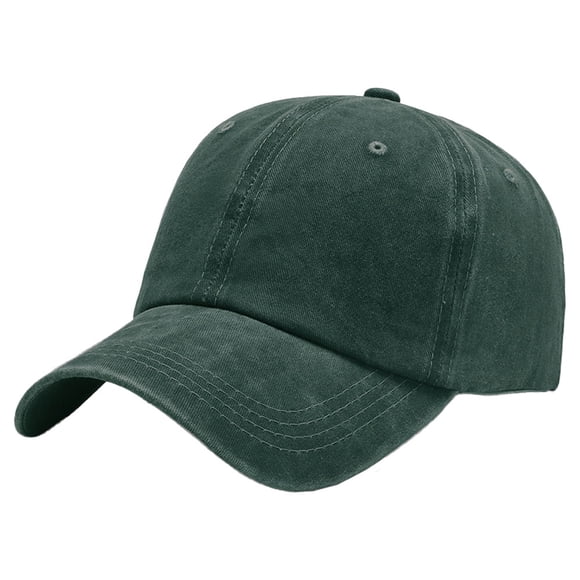 Gorra de béisbol de verano para mujer, ajustable, con circunferencia de 54 a 60 cm, suave, con visera curva retro, color sólido
