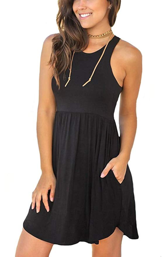 loose dress with pockets