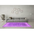 thumbnail image 3 of Ahgly Company Indoor Rectangle Oriental Purple Traditional Area Rugs, 2' x 4', 3 of 4