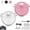 White+pink, variant on 2026 New Mini Robot Vacuum for Car, Car Robot Vacuum, Compact Mini Cleaner Sweeping Robot, 3 in 1 Rechargeable Smart Cleaning Machine with Wet Mopping for Hard Floors Pet Hair Carpets
