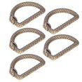 thumbnail image 4 of 5 anillas en D de aleación de zinc, resistentes, duraderas, multifuncionales, de amplia aplicación, para bolsos, mochilas y cinturones, color bronce., 4 of 14