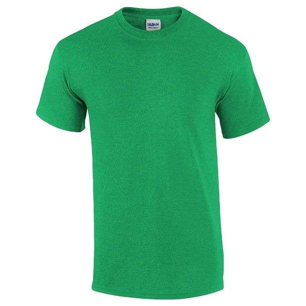 Gildan - G5000 Heavy Cotton Adult T-Shirt -Irish Green-Large - Walmart ...