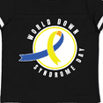 thumbnail image 4 of Inktastic World Down Syndrome Day with Yellow and Blue Ribbon Boys or Girls Toddler T-Shirt, 4 of 5
