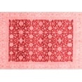 thumbnail image 1 of Ahgly Company Machine Washable Indoor Rectangle Oriental Red Modern Area Rugs, 2' x 3', 1 of 4