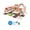Train, variant on lionlar Building Bricks Kits DIY Model Kids Toys DIY Miniature House Architecture Bricks Outer Space