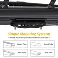 thumbnail image 3 of Heavy-Duty Steel Roof Rack Basket with Extension, Universal 63x43 Inch Rooftop Cargo Carrier with 300LBS Load Capacity for SUV, Pick Up Trucks, and Cars, 3 of 7