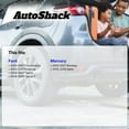 thumbnail image 2 of AutoShack Rear Solid Brake Rotors + Ceramic Pads + Hub Bearing Assembly 8-PC Brake Kit Replacement for 2008-2009 Ford Taurus 2008-2009 Ford Taurus X 2008-2009 Mercury Sable 12.99" (330 mm), 2 of 4