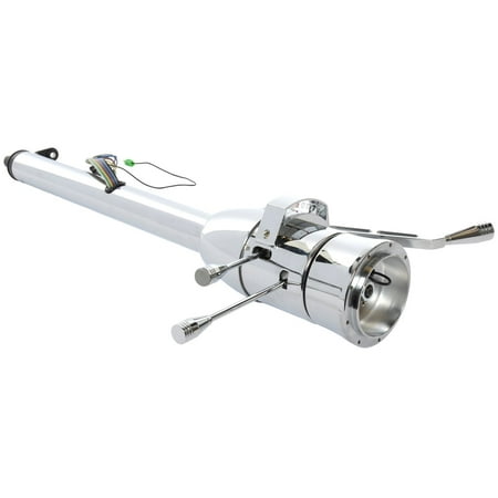 JEGS 70472 Column Shift Steering Column 5-Position Tilt 28 Length 2 Diameter Ste