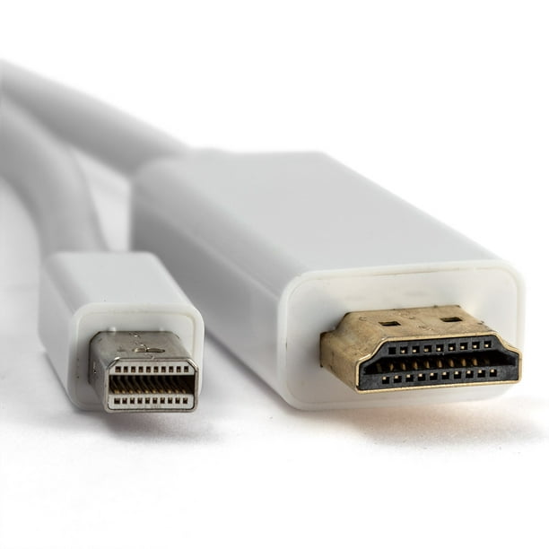 6FT Thunderbolt Mini DisplayPort to HDMI Cable Adapter for MacBook Pro Air iMac - Walmart.com - Walmart.com