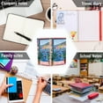 thumbnail image 6 of FORMRS 1-Subject Spiral Notebook 8" x 5" College Ruled 60 Refillable Sheet A5 Hard Cover, 2 Pack, Pink Window, 6 of 7