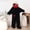 Black Big Mouth, variant on Funny Frog Monster Onesie Hooded Fleece Robe, Oversized Creature Hoodie Blanket Robe with Playful Eyes and Teeth, Plush Soft Cozy Lounge Costume for Parties, Pajama Nights and Funny Photos