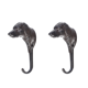 thumbnail image 1 of 2 ganchos de pared vintage de hierro fundido (cabeza de perro), acabado antiguo, metal para ropa, negocios, cabeza de animal, percha decorativa, accesorios para el hogar, gancho, 1 of 5