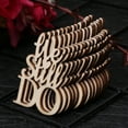 thumbnail image 2 of 15Pcs Wooden We Still DO Table Confetti Scatter Vintage Rustic Wedding Party Dec, 2 of 8