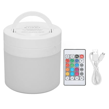 

RGB Colorful Night Light with Remote Control Dimmable LED Desk Lamp for Indoor and Outdoor